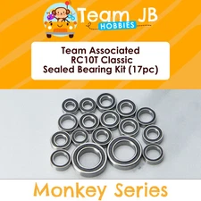 Team Associated RC10T Classic - 17 Pcs Rubber Sealed Bearings Kit