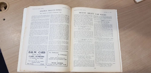 AUSTRALIAN MOTOR SPORTS MAGAZINE OCT. 15TH 1948 JOWETT JAVELIN 350cc DOUGLAS - Picture 13 of 19