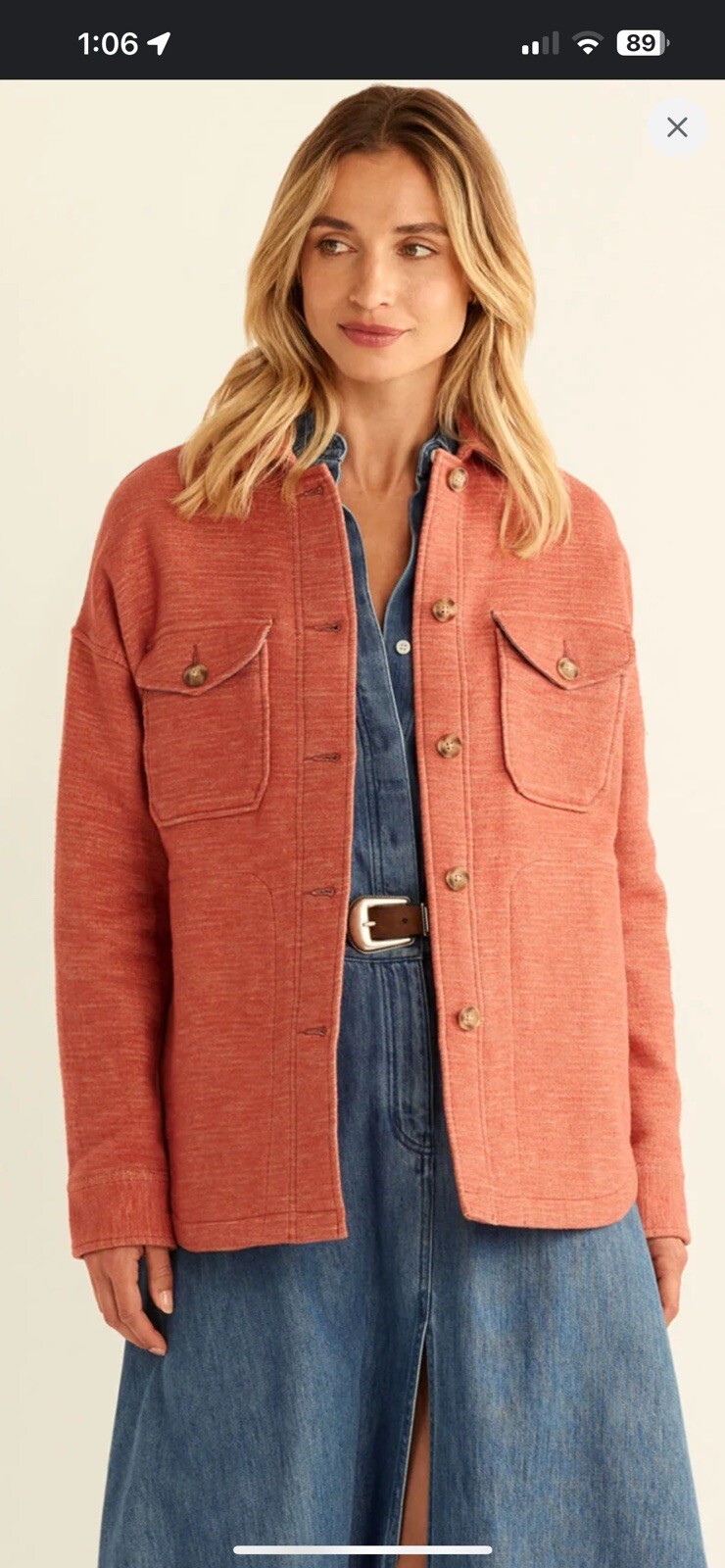 Pendleton Women's Doublesoft Shirt Jacket Redwood - image 3