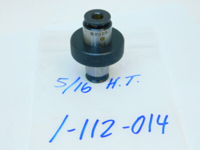 USED TECNARA QUICK CHANGE TAP ADAPTER COLLET 5/16'' H.T. (TPD12-5/16)