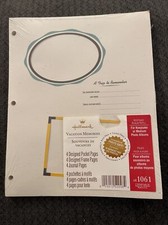 Hallmark Vacation Memories Paper Pages B25