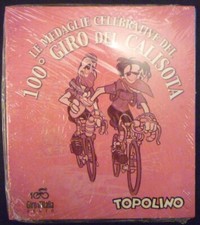 Disney TOPOLINO raccoglitore MEDAGLIE 100° Giro d'Italia del Calisota sigillato
