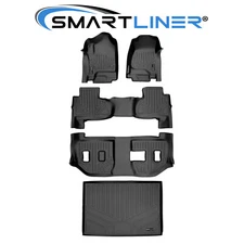 SMARTLINER Custom Fit Floor Mats Cargo Trunk Liner 2015-2020 Suburban Yukon XL