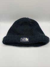 The North Face Black Beanie Hat One Size Lined Outdoor Mountain Sport Hiking