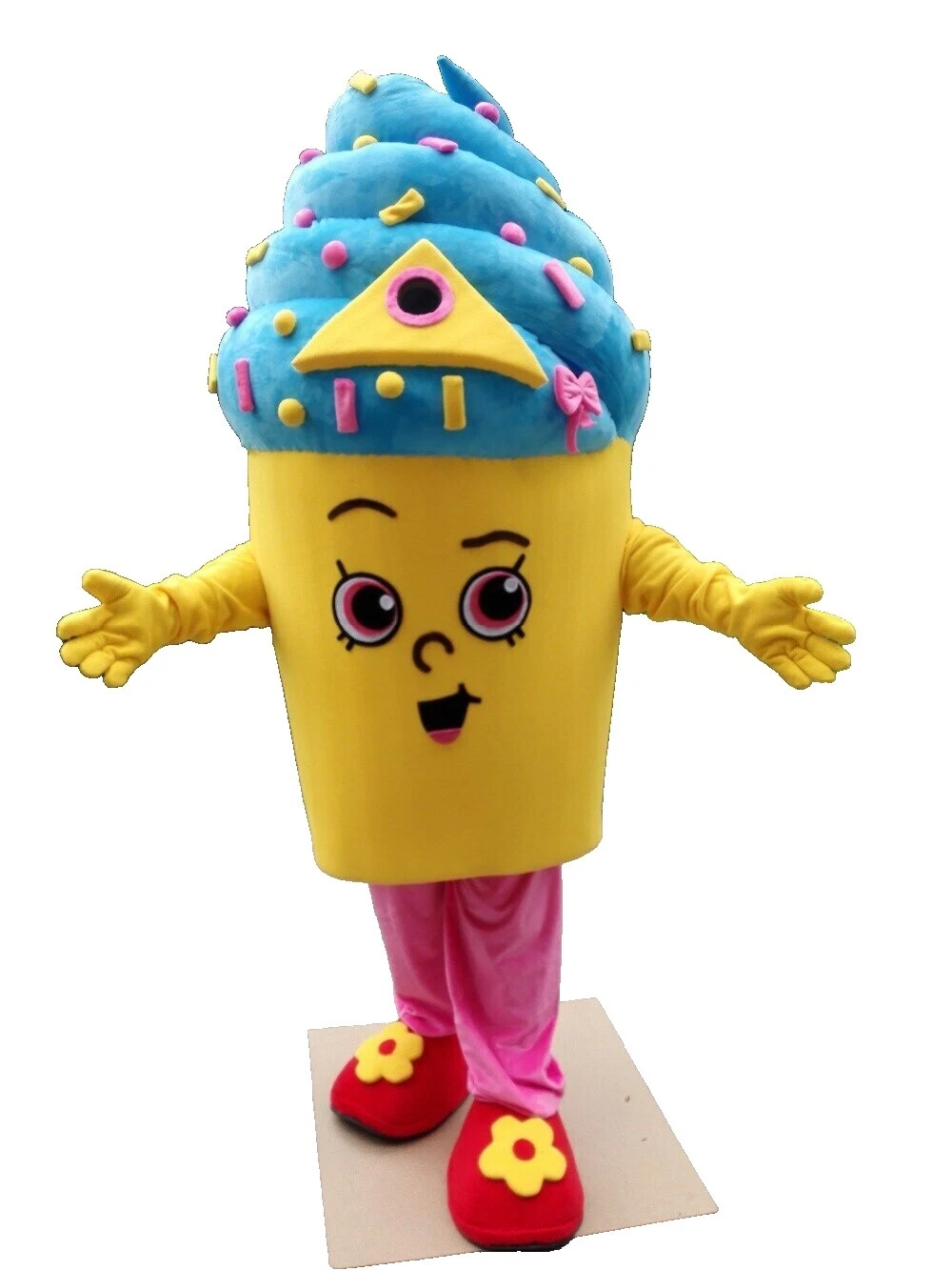 Mascota multicolor Traje completo de Disfraces Unisex