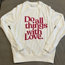 Beautiful - Spiritual Gangster - DO ALL THINGS WITH LOVE- Pullover Sweatshirt- M