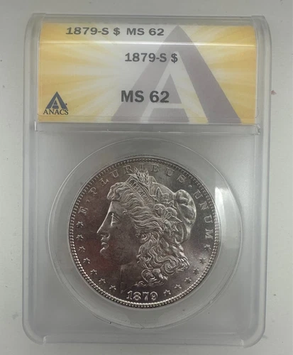 1879-S Morgan Dollar MS62 ANACS