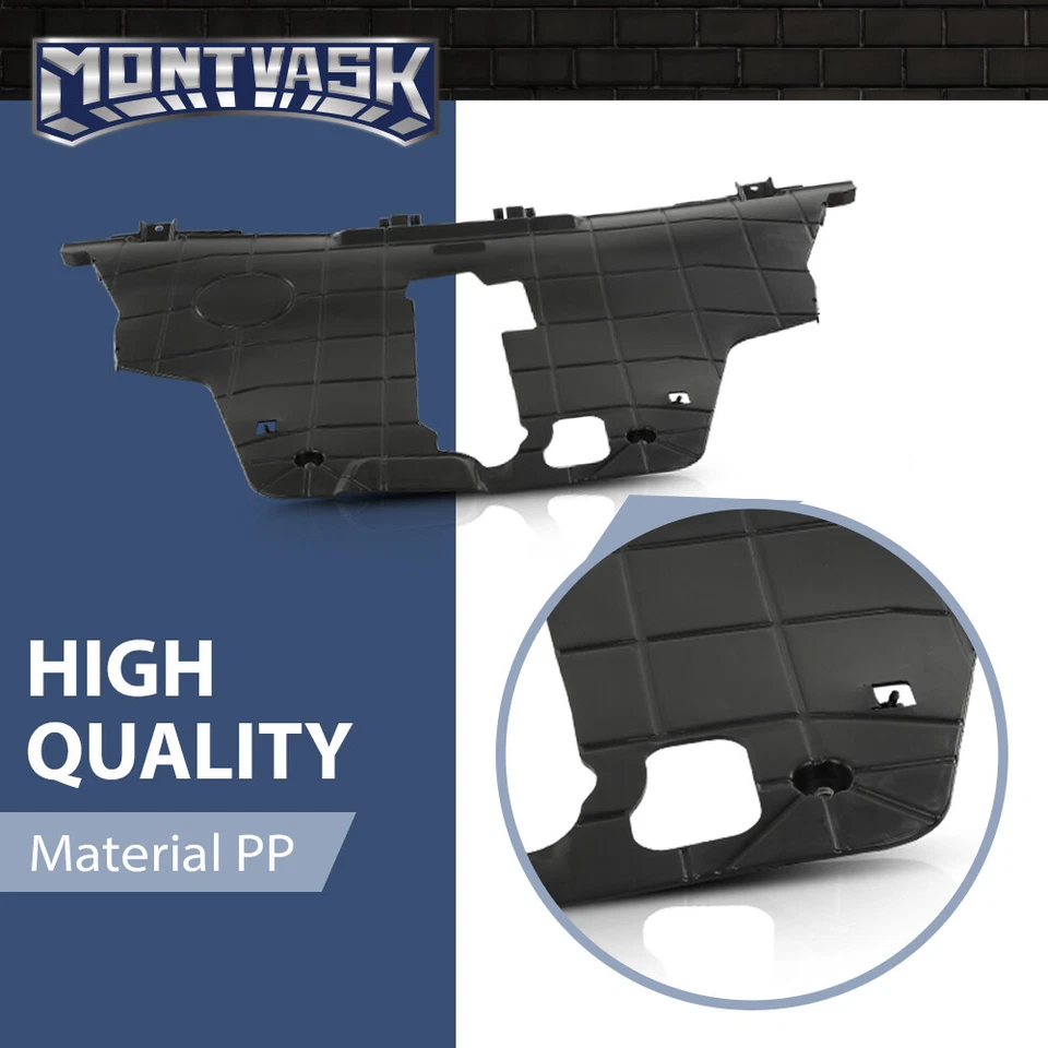 Protector contra salpicaduras bajo cubierta del motor apto para Jeep Renegade Fiat 500X 2015-2018 Foto 4 de 4