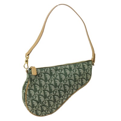 green dior saddle