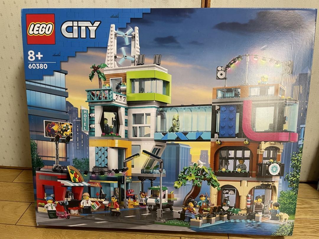 kn様 LEGO City Downtown Toys Blocks 60380 / Size 42×45x38cm