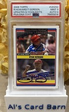 2006 Topps #UH292 Signed Phillies Leaders Ryan Howard, Tom Gordon PSA/DNA Dual 9