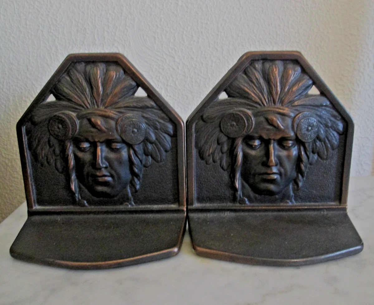 Antique Indian Bookends In Collectible Book Ends for sale | eBay
