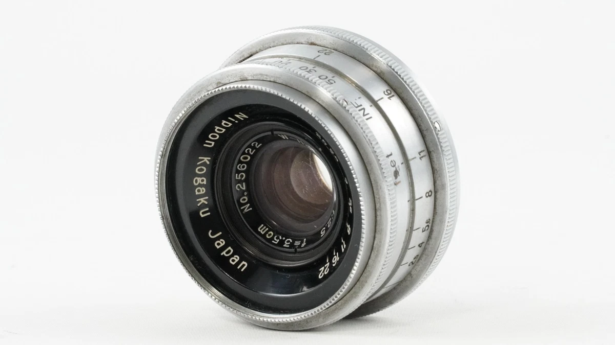 Nikon NIKKOR W Camera Lenses 35mm Focal f/2.5 Maximum Aperture for