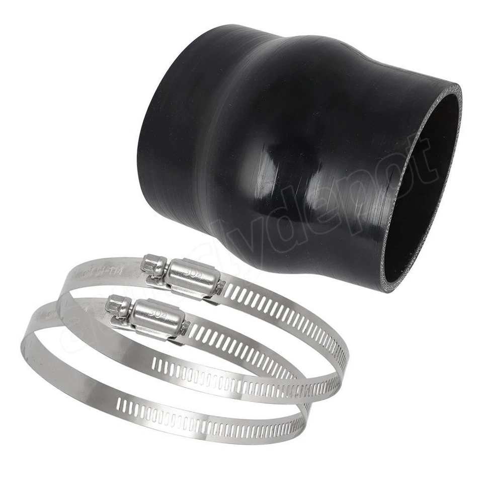 For LS1 LS6 Chevy Camaro Pontiac Trans Am Fbody Smooth Bellow Intake Coupler Kit Foto 3 de 4