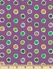 Mardi Gras Parade Plum Doubloons DCWR1735 Fabric By half yd cont cuts