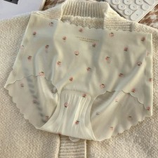 Ladies Underwear Casual Outing Moderate Elasticity Printed Design Regular Length