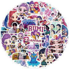 55PCS K-POP DEMON HUNTER STICKERS  
