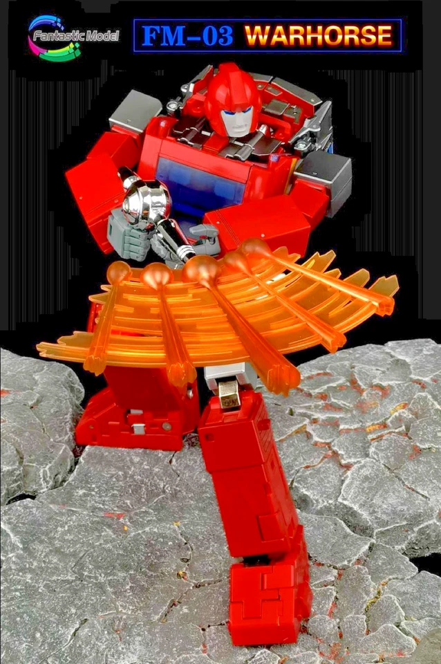 IN ARRIVO ITALY Fantastic Model by FansToys FM-03 WARHORSE aka IRONHIDE FM03 NEW - Immagine 4 di 4