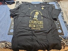 Nike Tee Boston Celtics 23/24 NBA Champions T-Shirt Black 18x Champions 3XL 129