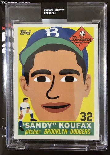 2020 Topps Project 2020 Sandy Koufax Brooklyn Dodgers #162 Keith Shore