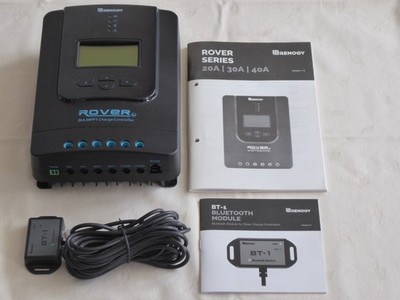 BT-1 Bluetooth Modul + RENOGY 20A MPPT Laderegler 12V/24V ROVER