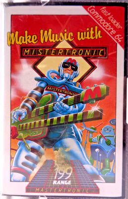 COMMODORE 64/128 -- MAKE MUSIC WITH MISTERTRONIC (MASTERTRONIC)