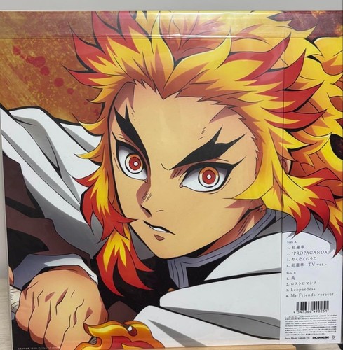 Demon Slayer Kimetsu no Yaiba Mugen Train LiSA Homura Vinyl Record Japan Limited - Foto 2 di 2