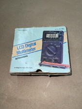 RADIO SHACK MICRONTA LCD DIGITAL AUTORANGING MULTITESTER 22-166 TESTED WORKING