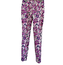 Gymboree Girls Pointe Leggings Size 12 Purple Magical Meadows Ditsy Floral