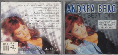 1 CD . Andrea Berg .. Best of ... Gebr. neuw.
