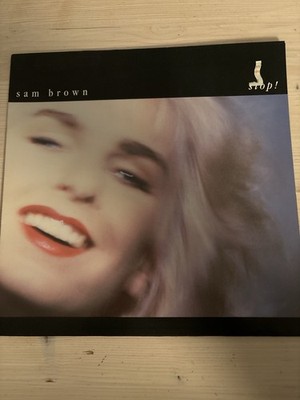 Sam Brown   Stop! (LP, 1988, A&M Records) | Vinyl | Hit  Stop!  | VG+