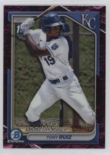 2024 Bowman Chrome Prospects Fuchsia Lunar Refractor /199 Tony Ruiz #BCP-80 8d2