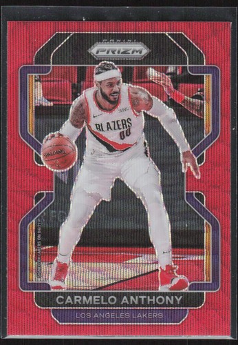 Carmelo Anthony #11 2021 Panini Prizm card