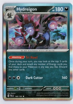 Hydreigon - PAL #140/193 SV02: Paldea Evolved Holofoil LP