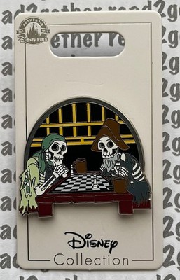 Disney Pin Pirates of the Caribbean Skeletons Playing Chess