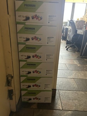 8 Pack Premium Toner Cartridges Colors Black HP Printers HE-CF410X/CACartridge