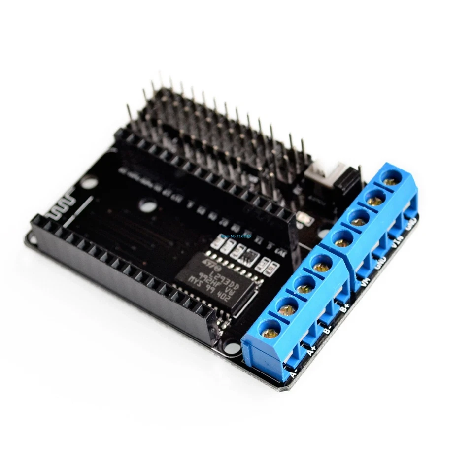 NodeMCU Motor Shield Board L293D for ESP-12E from ESP8266 ESP 12E Arduino - Image 3 of 4