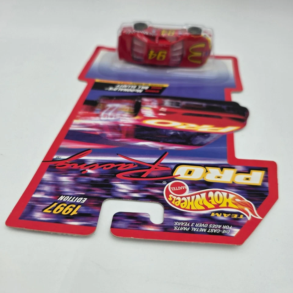 Coche Ford Thunderbird #94 Bill Elliott McDonalds 1997 Hot Wheels Pro Racing Foto 3 de 4
