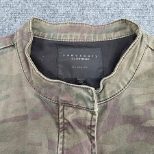 Medium Sanctuary Camouflage Military Army Green Utility Gorpcore Jacket