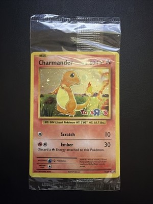 Pokemon TCG: Charmander 9/108 Toys R Us Promo Sealed NEW