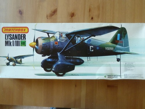 Matchbox 1/32 scale Westland Lysander MkI/III Model Kit 40504. - Picture 11 of 14