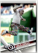 2017 Topps #FP-10 Leslie Jordan First Pitch