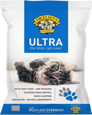Ultra Unscented Clumping Clay Cat Litter 40 lb Multi Cat Low Dust Formula
