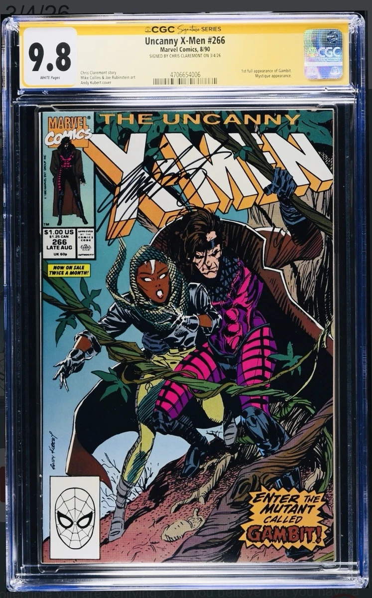 X-Men Certified Guaranty Company (CGC) 9.8 Near Mint/Mint Comics