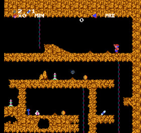 Spelunker Airem pre-owned Nintendo Famicom NES Tested