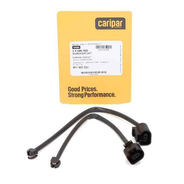 2X Caripar Warnkontaktkabel FüR Porsche 991 992 Boxster Cayman Vorne 9P1907253-image