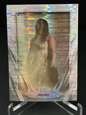 2026 Topps Chrome NIKKI CROSS Sonar Refractor WWE #132! | eBay