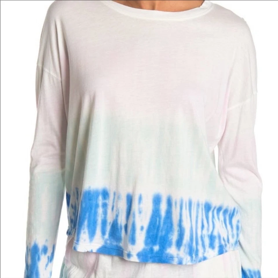 *Nueva con etiquetas Espléndida Camiseta Tie Dye Manga Larga - Mediana Foto 3 de 4
