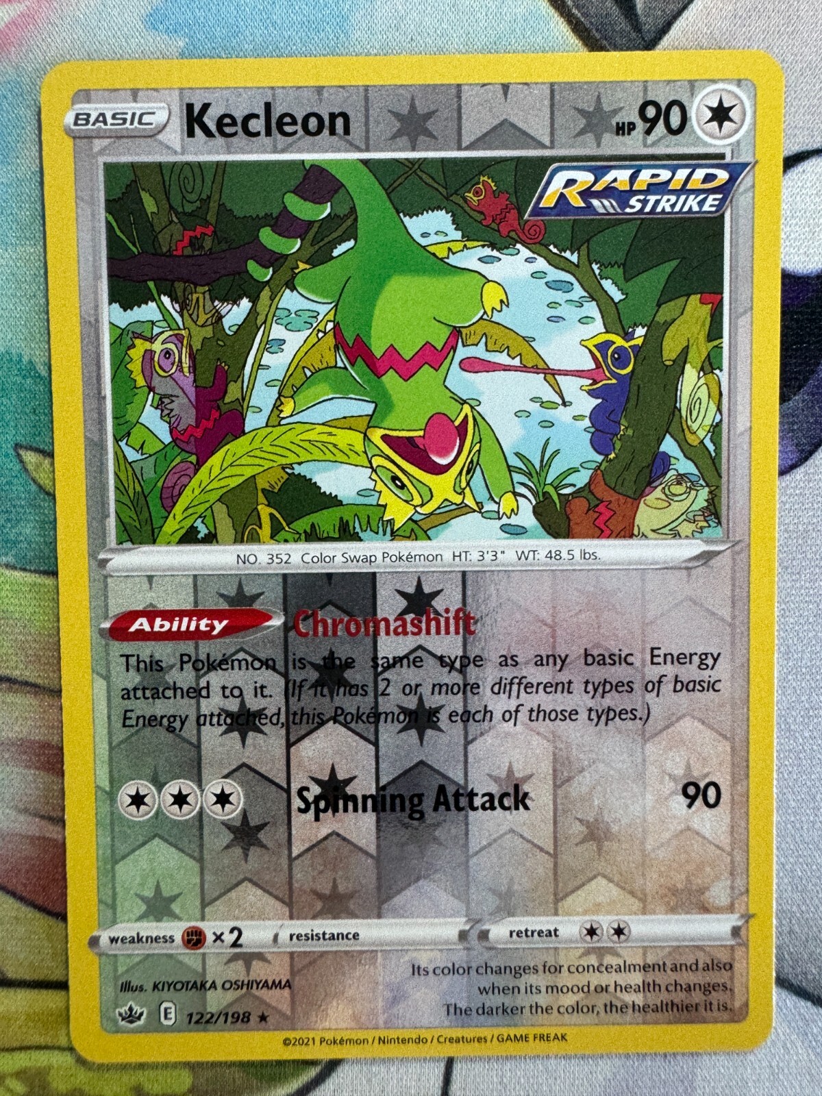 Kecleon Reverse Holo Pokemon TCG BKQ804
