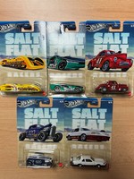 Hotwheels Silver Series Salt Flat Racers HRT81 Komplettes 5-Er Set Ovp Neu !
